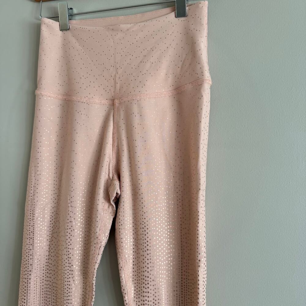 Beyond Yoga Women's Drip Dot Leggings Coral Dust and Rose Size Medium DR3243 - Picture 4 of 9